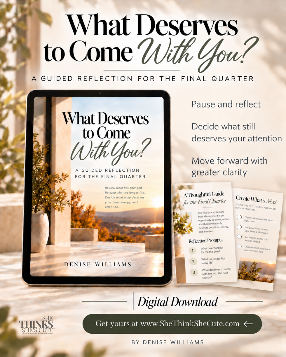 What Deserves to Come With You? Reflection Guide