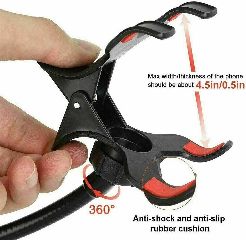 Thumbnail: Flexible Gooseneck Universal Phone Holder