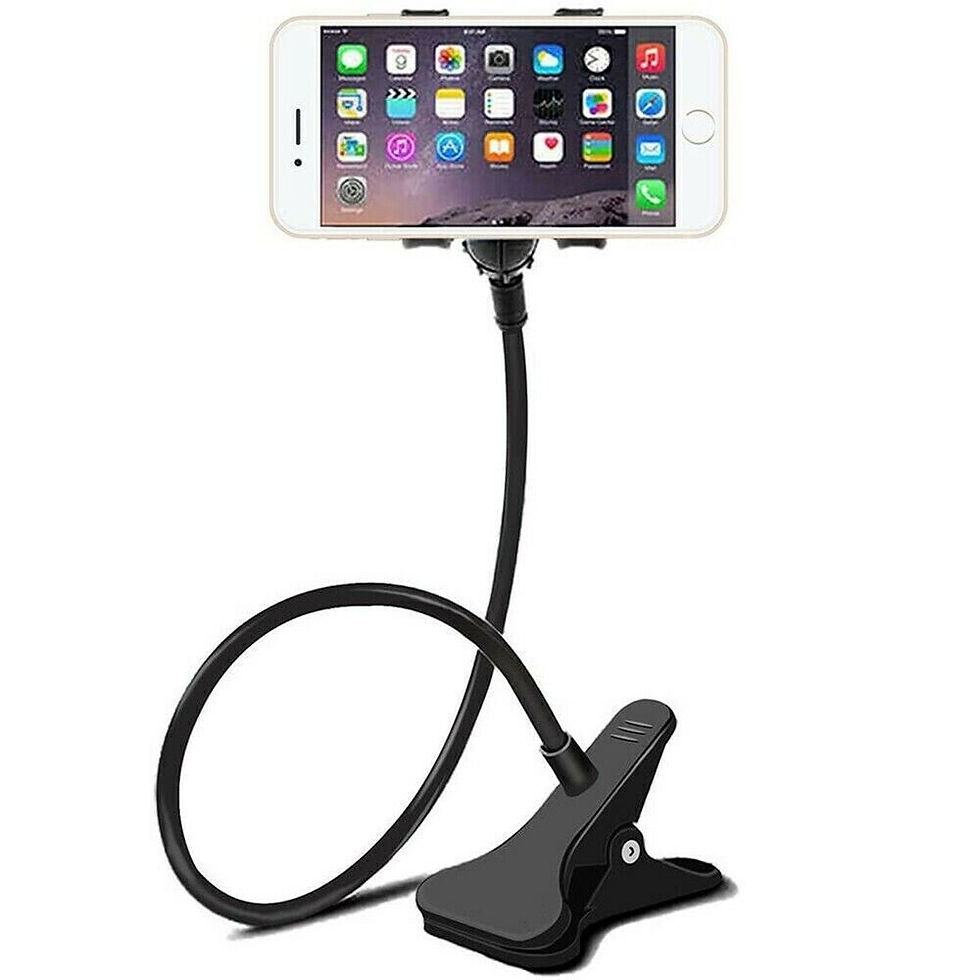 Thumbnail: Flexible Gooseneck Universal Phone Holder