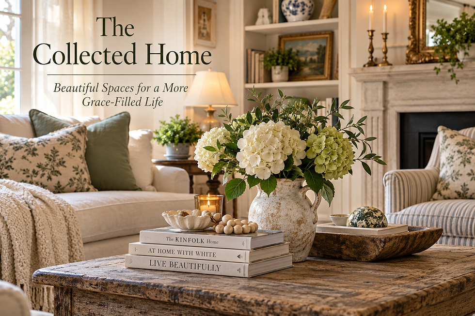 Elegant Home Decor: Simple Ways to Create a Collected Home