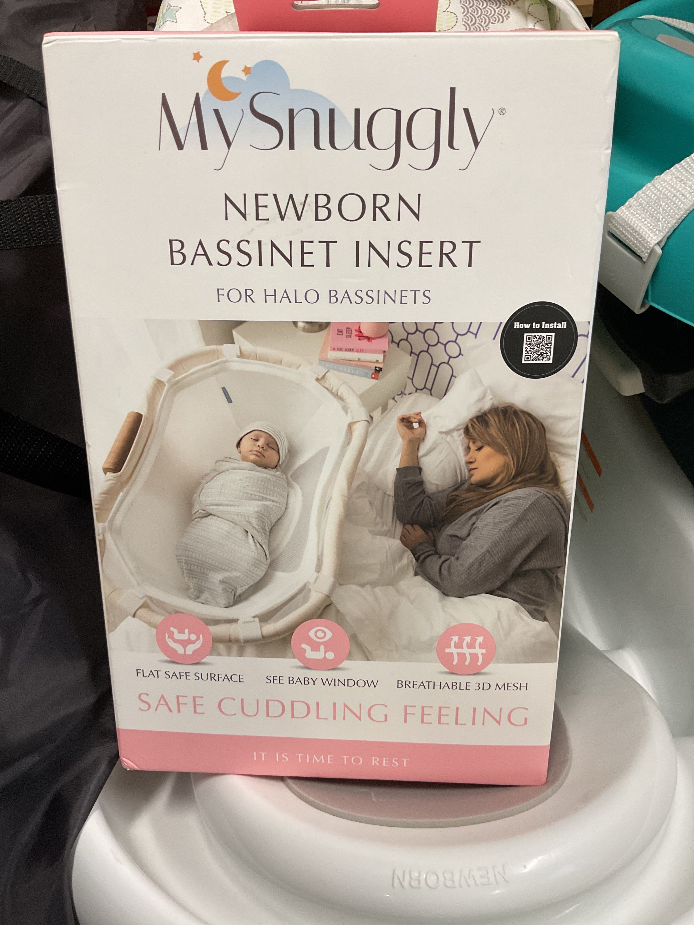 Newborn bassinet insert