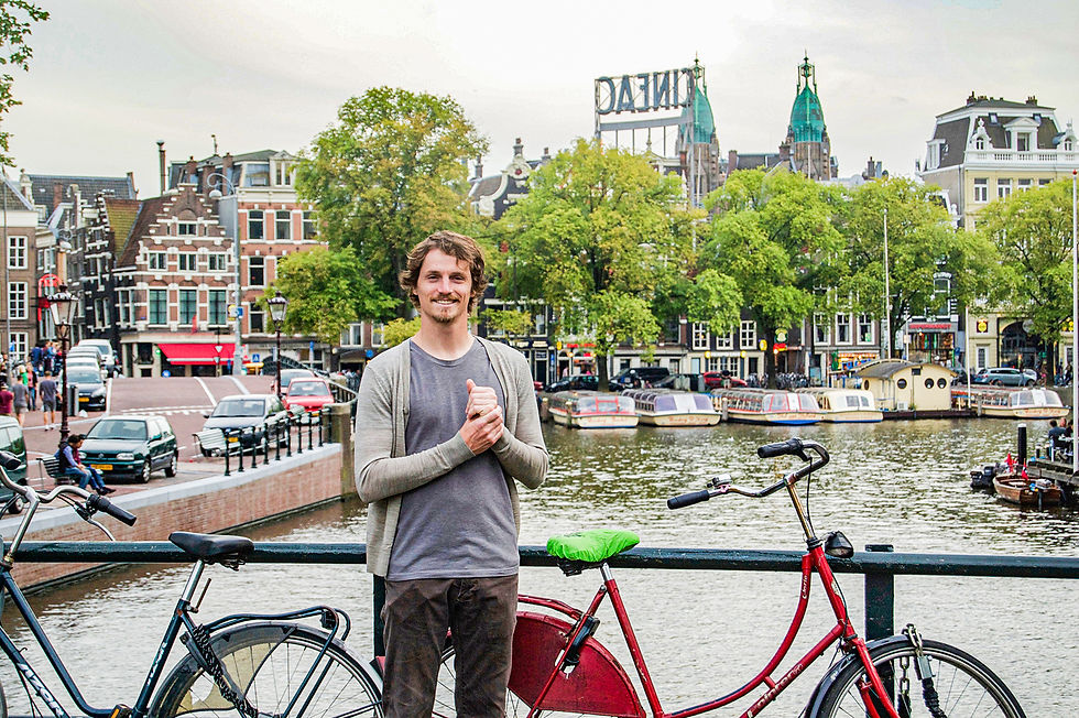 Evan in Amsterdam 2014