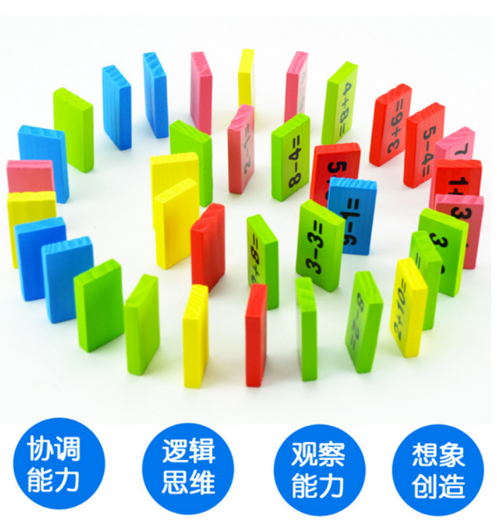 Thumbnail: 儿童数字运算多米诺骨牌