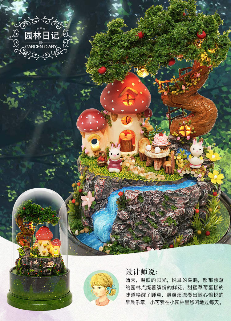 Thumbnail: DIY小屋旋转音乐世界