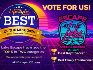 🎉 Lake Escape Named Top 5 in Best of the Lake 2026