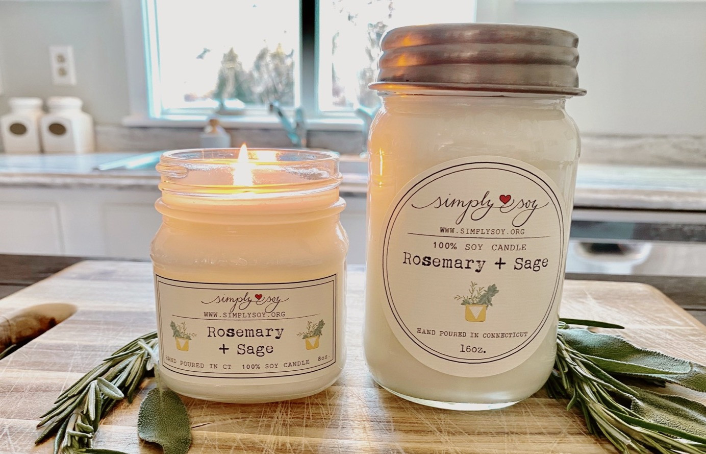 Simply Soy Jar Candles