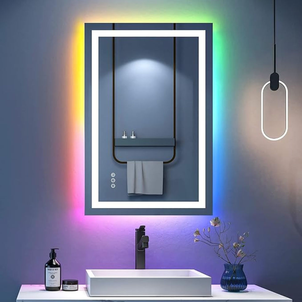 Thumbnail: LED Smart Vanity Mirror with RGB - Anti-Fog and Dimmable 36X24