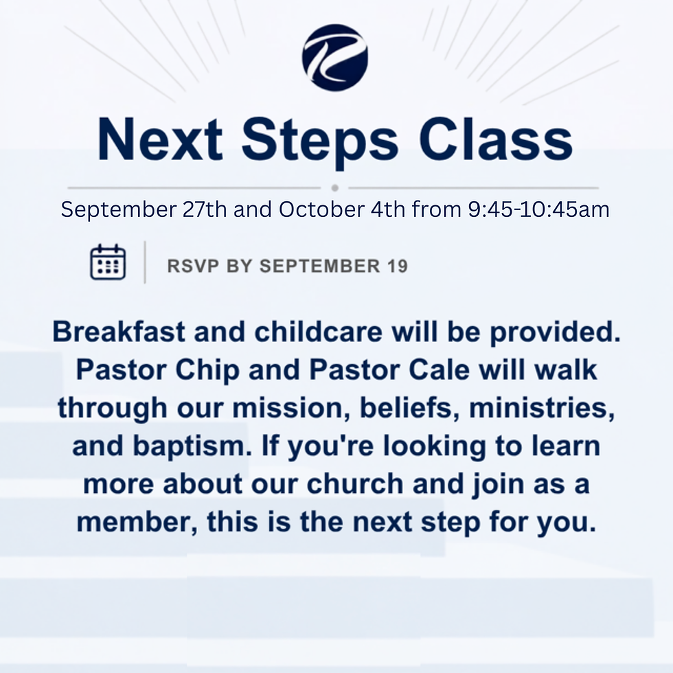 RHBC Next Steps
