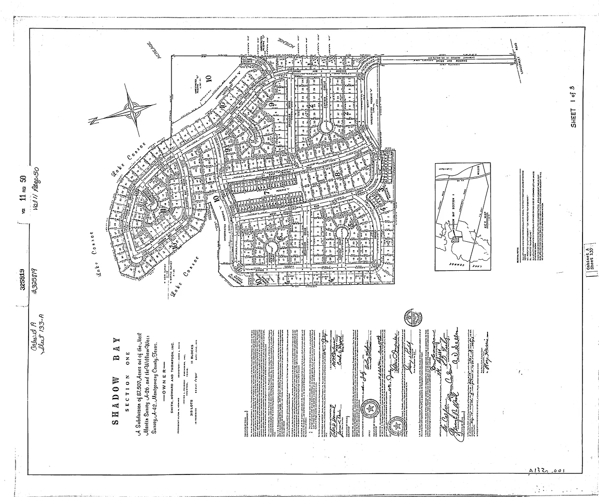 Shadow Bay Plot Maps Shadow Bay