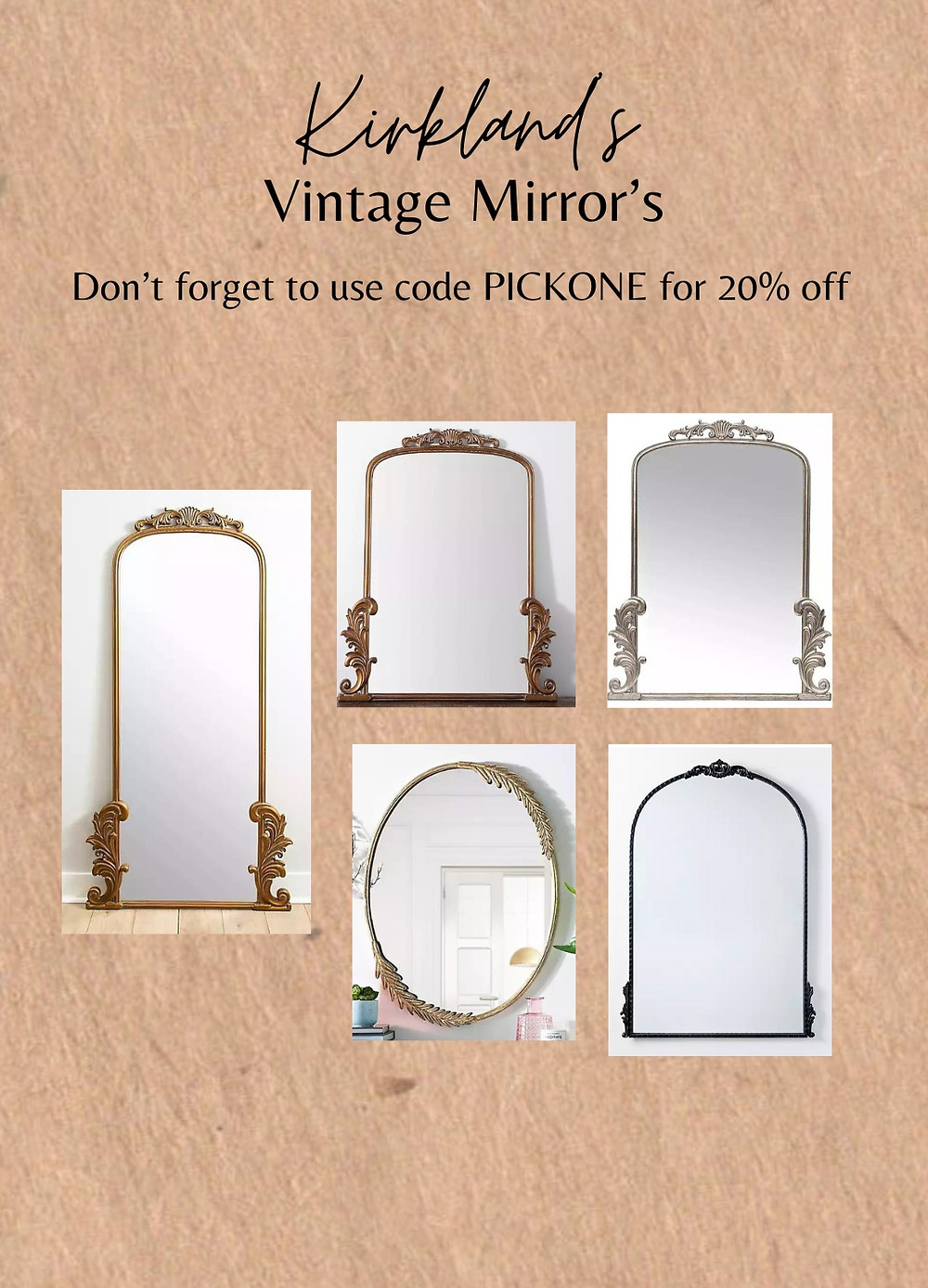Anthropologie Mirror Dupes