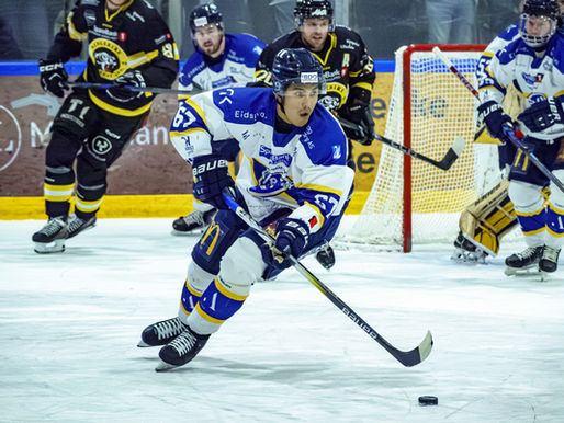 Marcus Leijonhufvud i aksjon for Gjøvik.