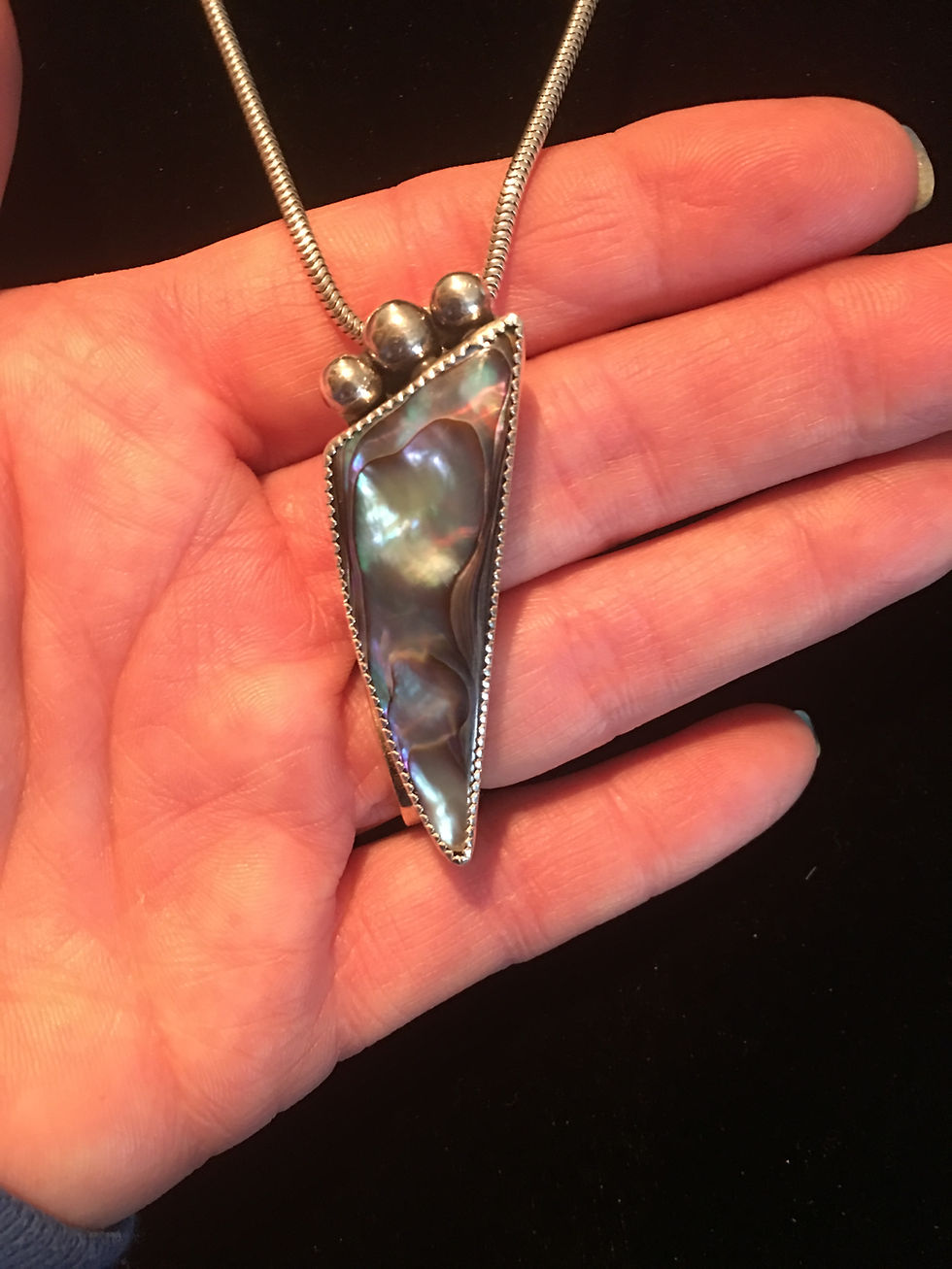 Thumbnail: Abalone Shell Pendant (Custom Order)