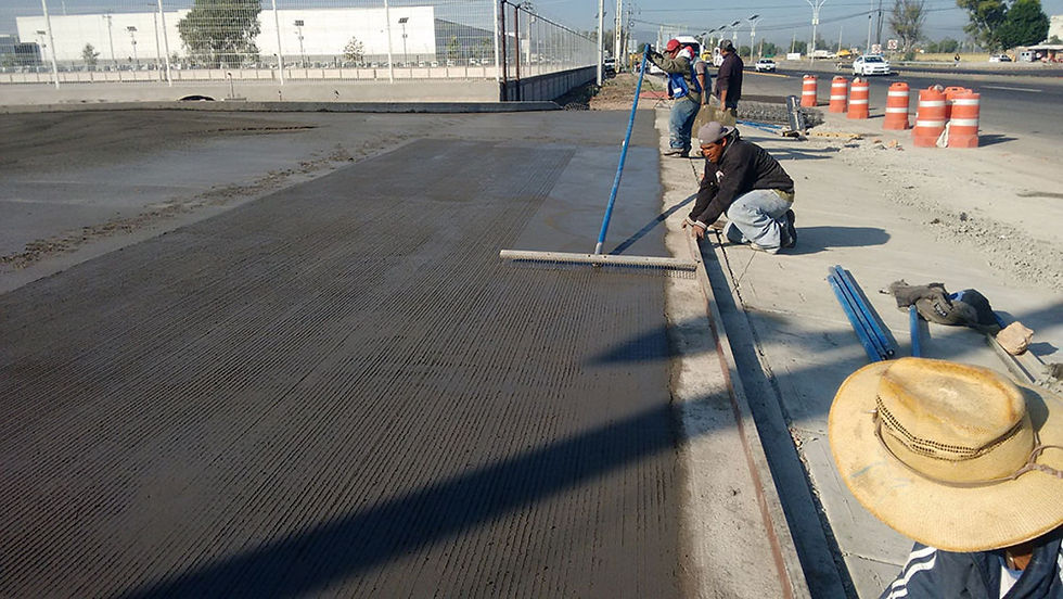 Pisos de concreto rayado en Mérida, Yucatán