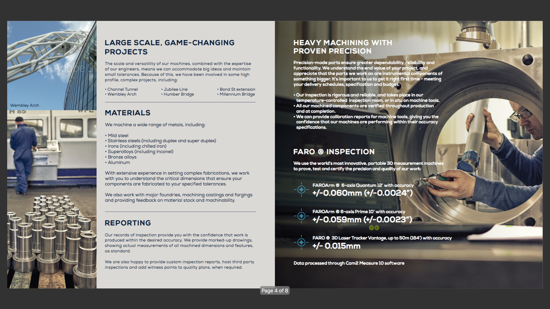 brochure content