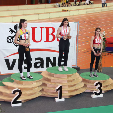 Hallenschweizermeisterschaften Nachwuchs vom 19. / 20. Februar in St. Gallen