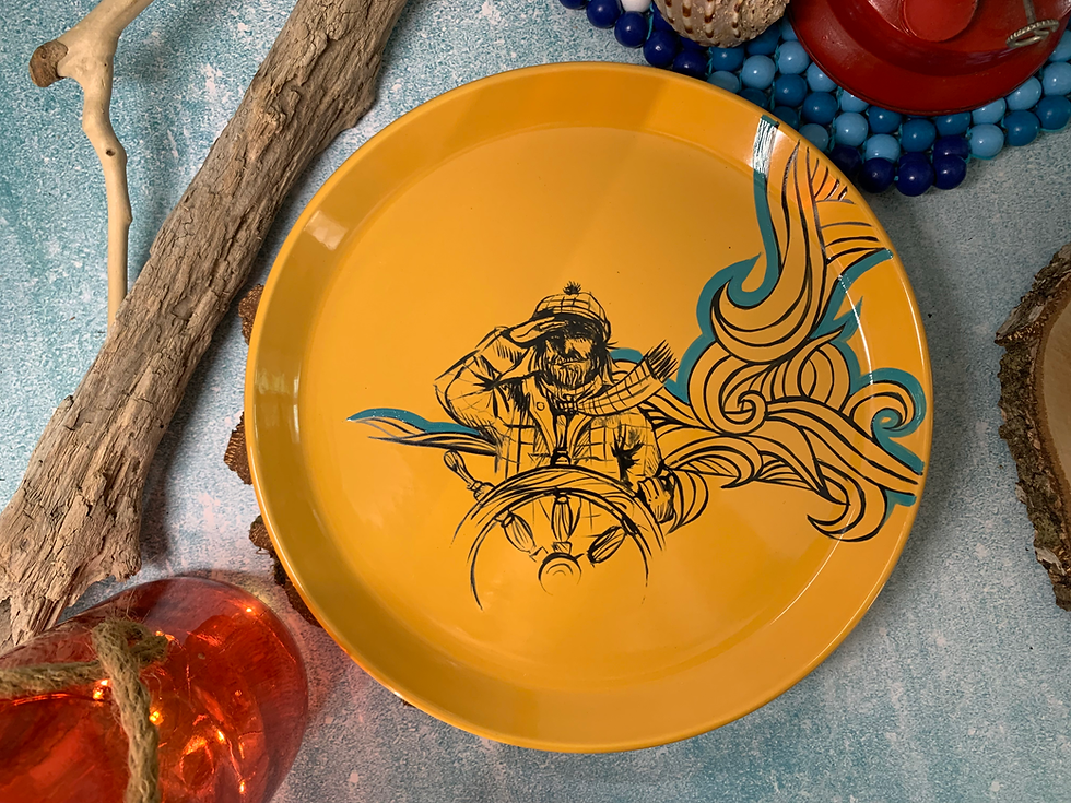 Miniature : 4 assiettes plates « breizh maine »