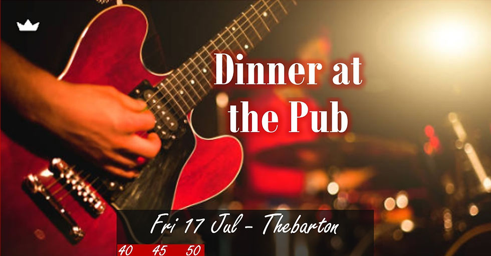 Dinner at the Pub