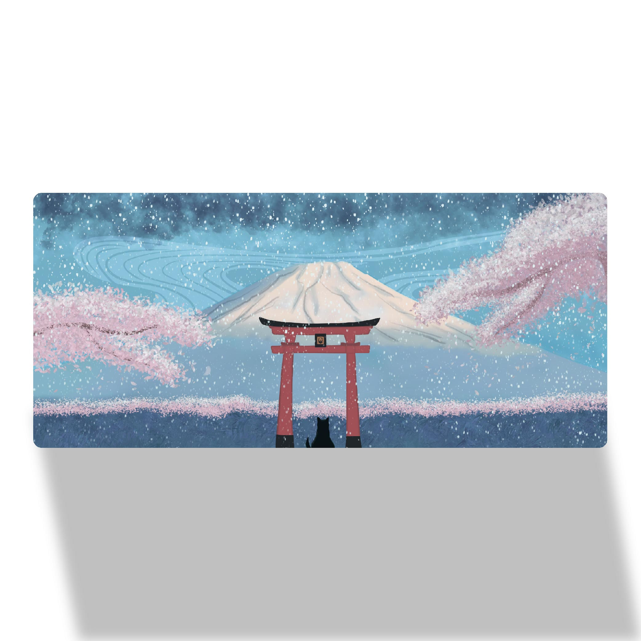 Ryunix Toki Series Fuyuneko Edition | Aesthetic Deskmat