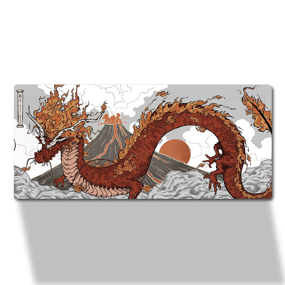 Ryunix Ryu No Senshi | Aesthetic Deskmat