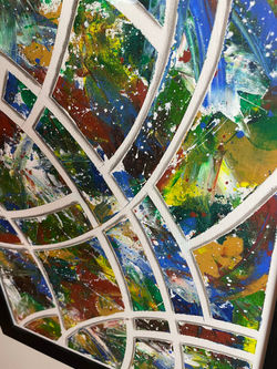 Couple and Dog on Camping Trip