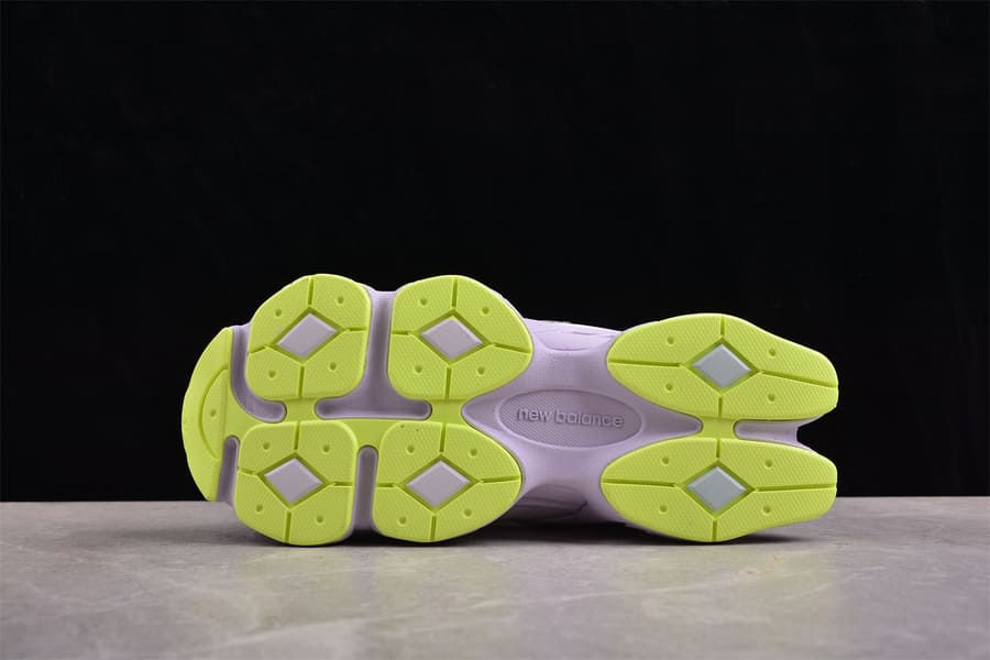 Miniatura: New Balance 9060 White Silver Metalic Taro