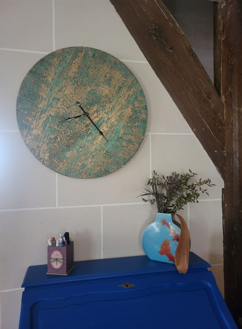 Effet tuffeau · Thibaut Dercourt, artisan d'art peintre matiériste à Angers