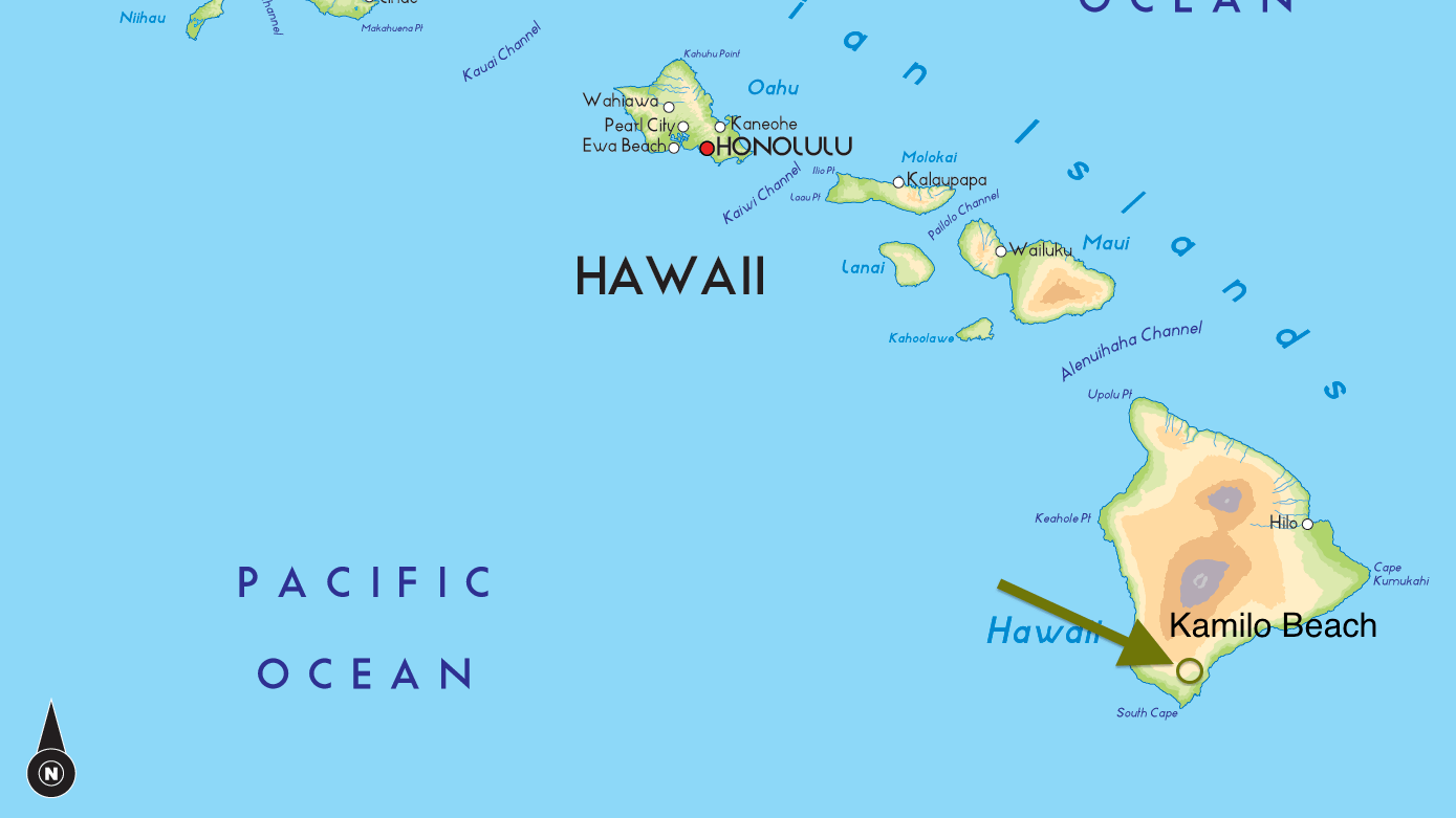 Kamilo's Location