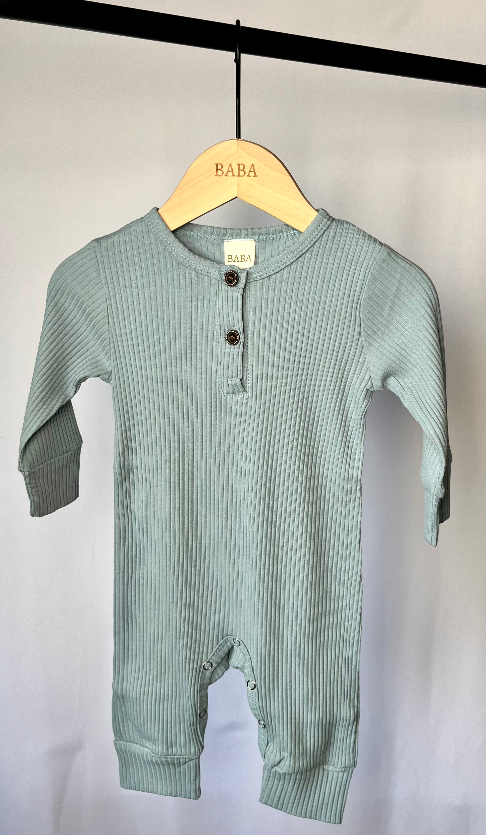 Grandads Button Bodysuit