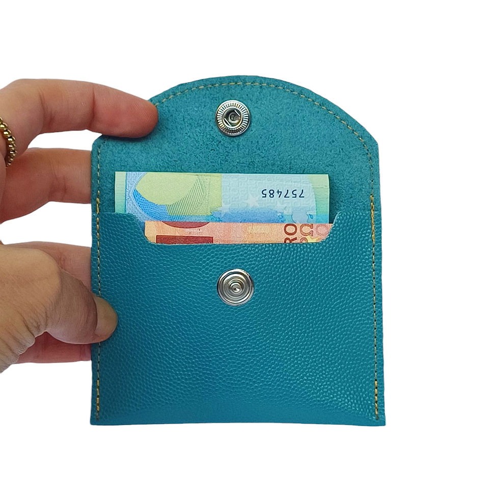 Miniature : Porte Monnaie Baby bleu canard