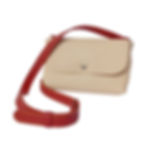 P'tit sac à main bicolore rouge et rose