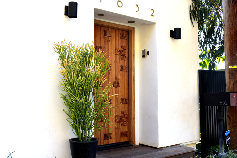 exterior renovation for west hollywood house in solidworks remodeling