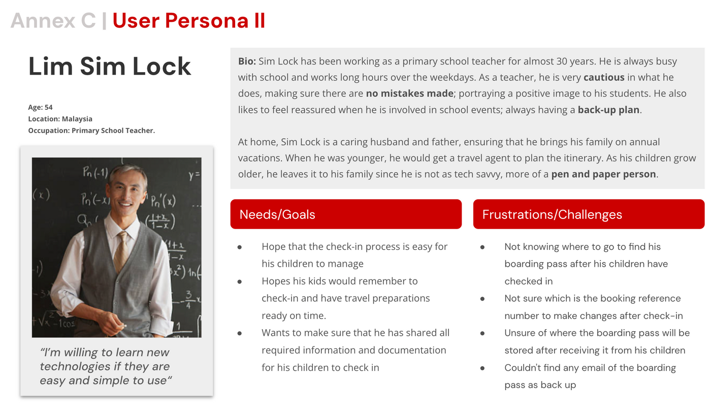 Check-in flow screen 3