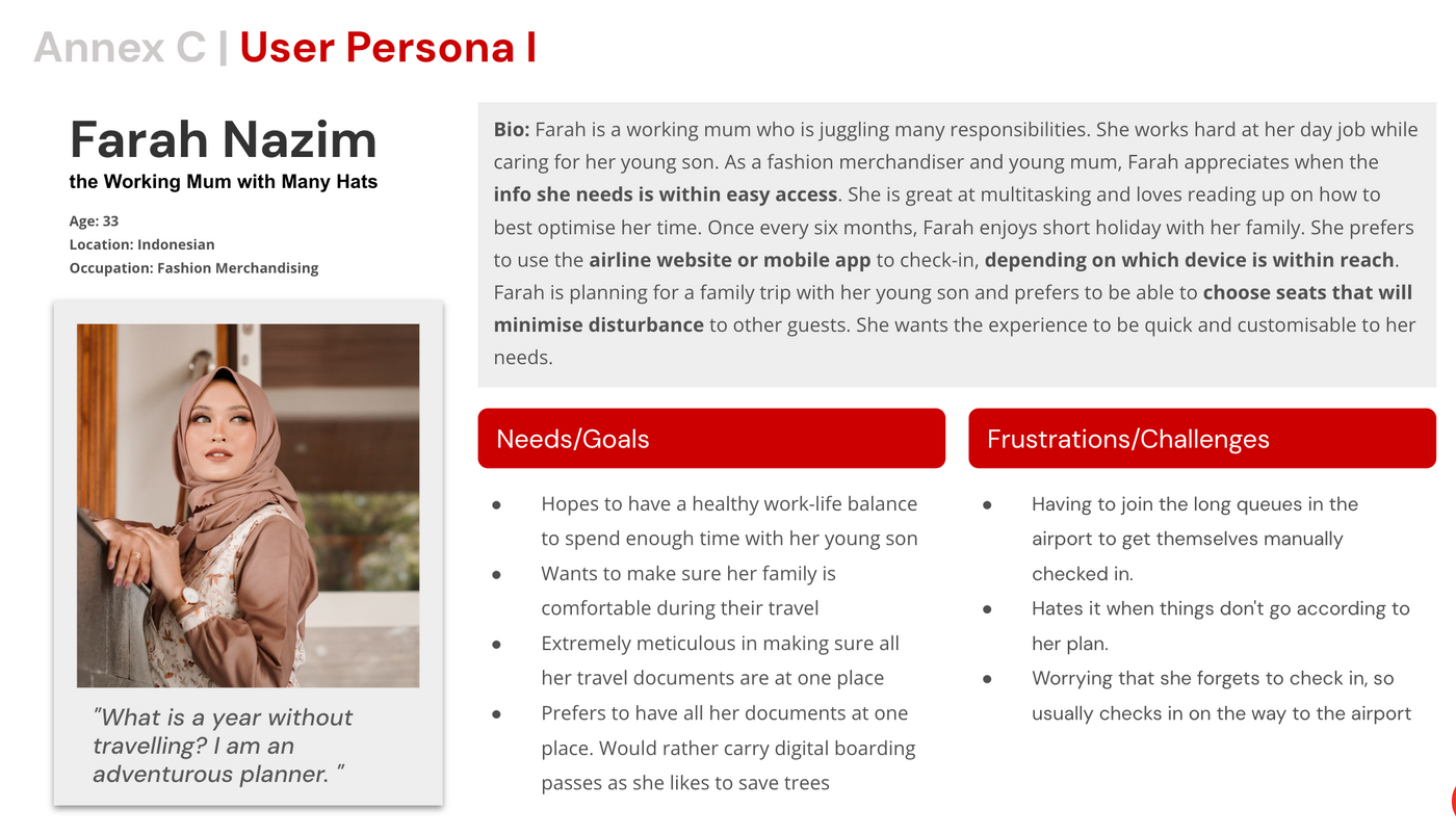 Check-in flow screen 4