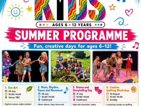 What's on? - Creative Kids Summer Programme