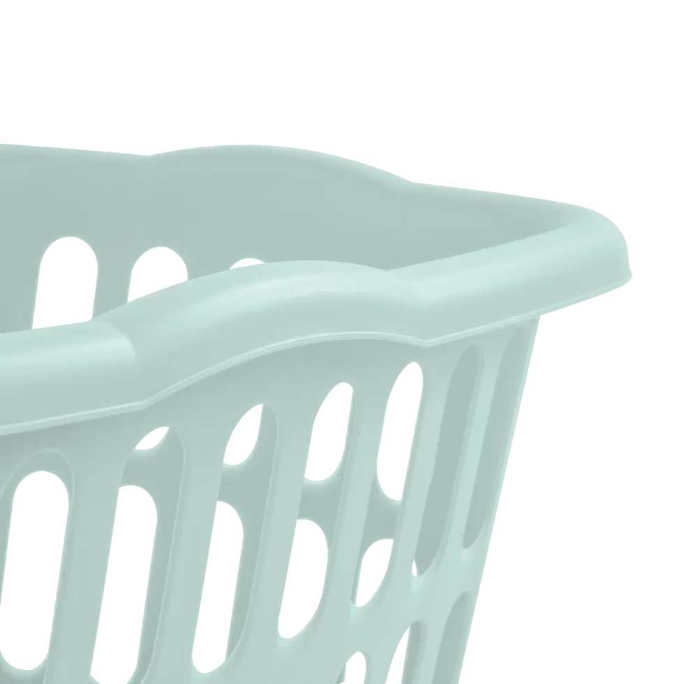 Thumbnail: Sterilite 1.5 Bu Laundry Basket Blue