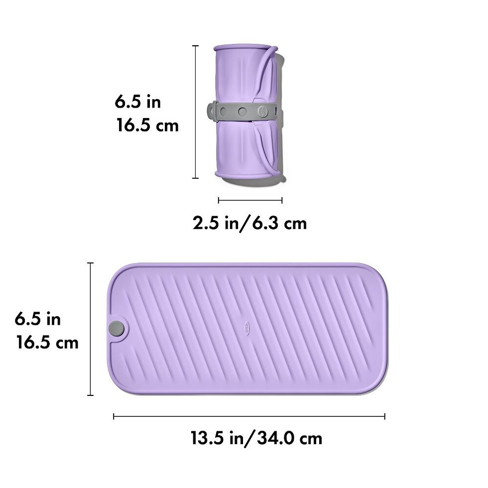 Thumbnail: Oxo Hot Styling Tool Mat - Lavender