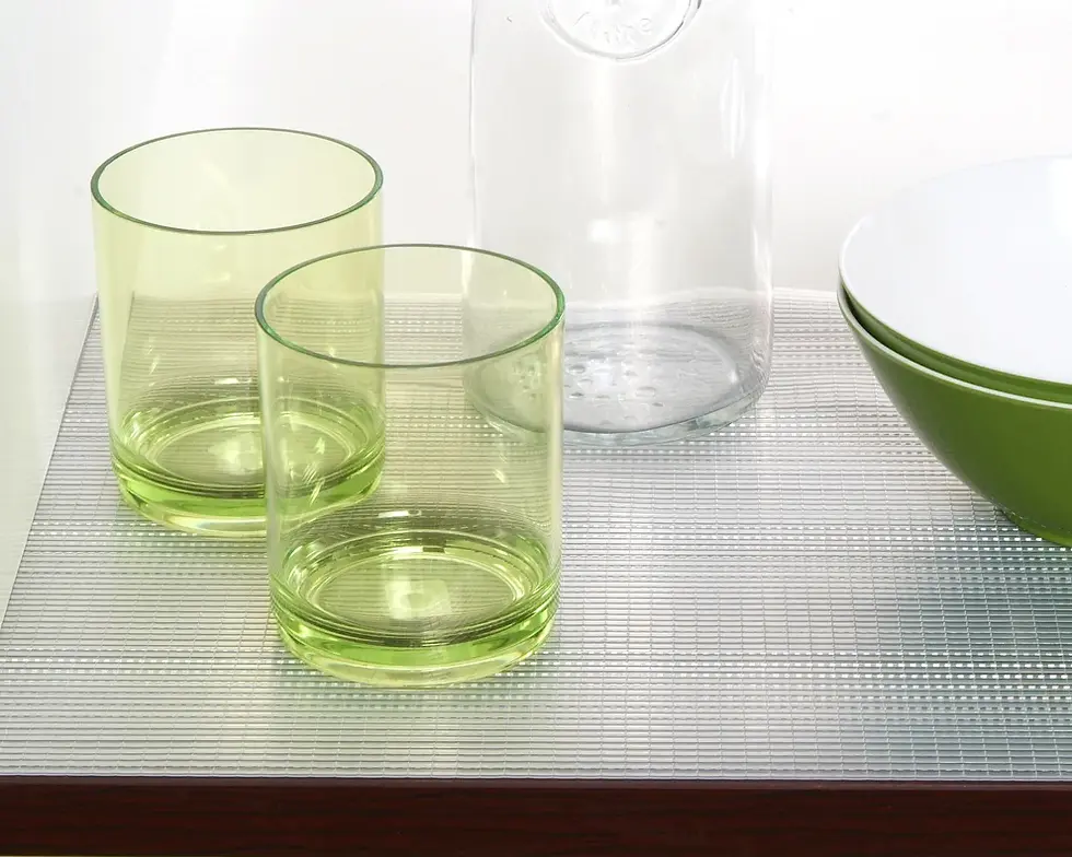 Thumbnail: Con-Tact Zip-N-Fit Shelf Liner - Ribbed Clear 18" x 4'