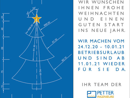 WIR MACHEN BETRIEBSURLAUB...