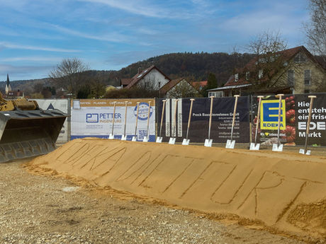 SPATENSTICH EDEKA-MARKT DIETFURT  AM 05.11.2021 