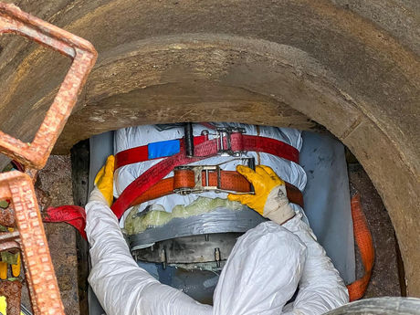 KANALSANIERUNG DURCH SCHLAUCHLINING