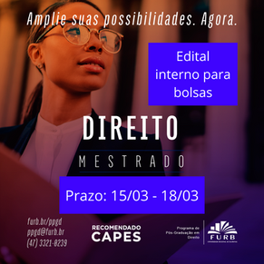 Edital n. 05/2022 - Seleção de Bolsistas