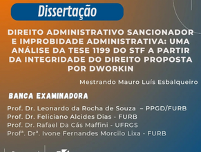 Defesa - Mauro Luís Esbalqueiro (Turma 2022)