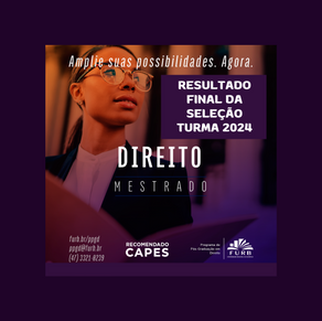 Resultado Final do Processo Seletivo - Turma 2024