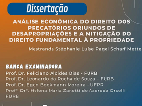Defesa - Stéphanie Luíse Pagel Scharf Mette (Turma 2023)