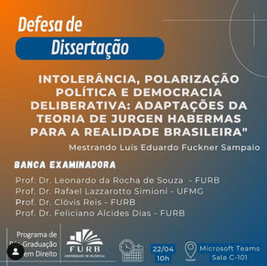 Defesa - Luiz Eduardo Fuckner Sampaio (Turma 2023)