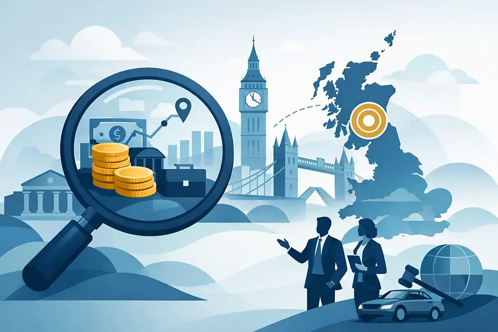 How Asset Tracing Works for UK Claims and Disputes