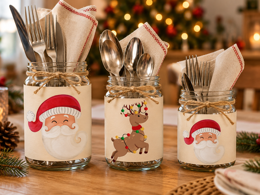 Decoração de Natal barata: 8 ideias criativas com kits digitais