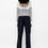 Miniature : Elastic WPB. UK. Navy Jaune