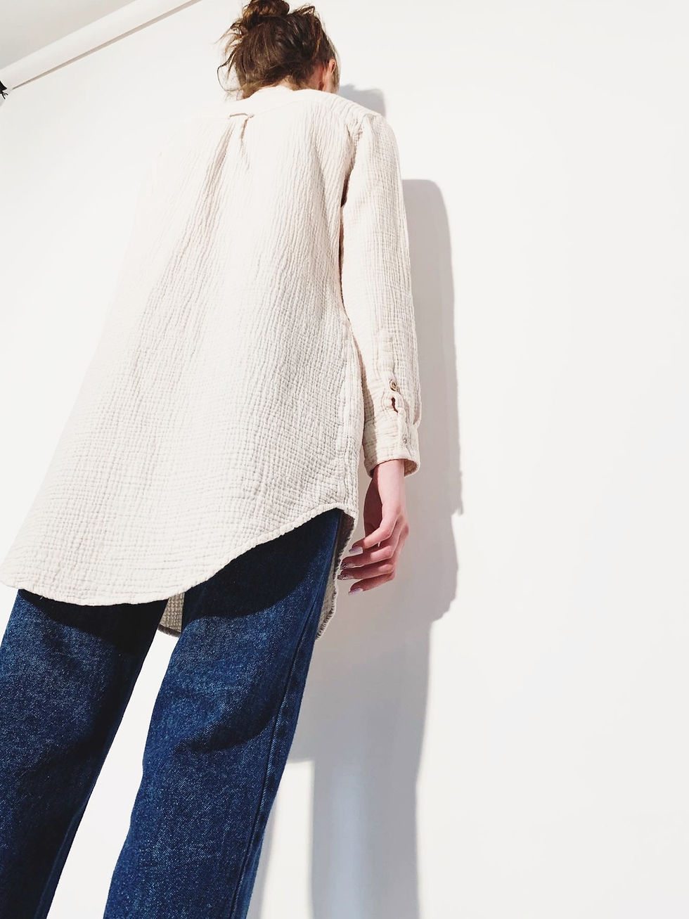 Miniature : New Mala Crepon Ecru