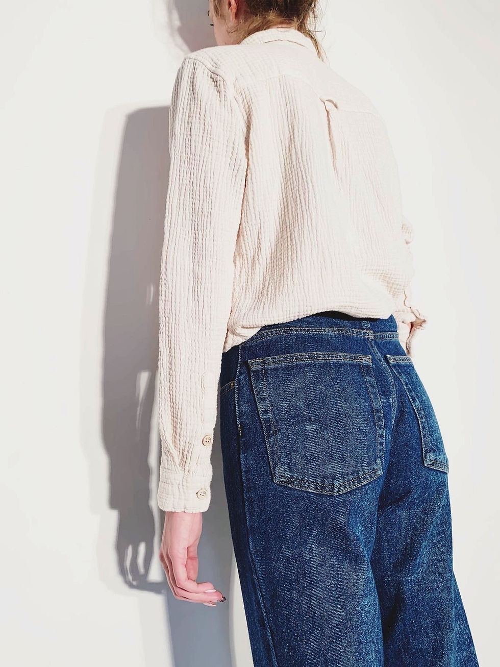 Miniature : New Mala Crepon Ecru